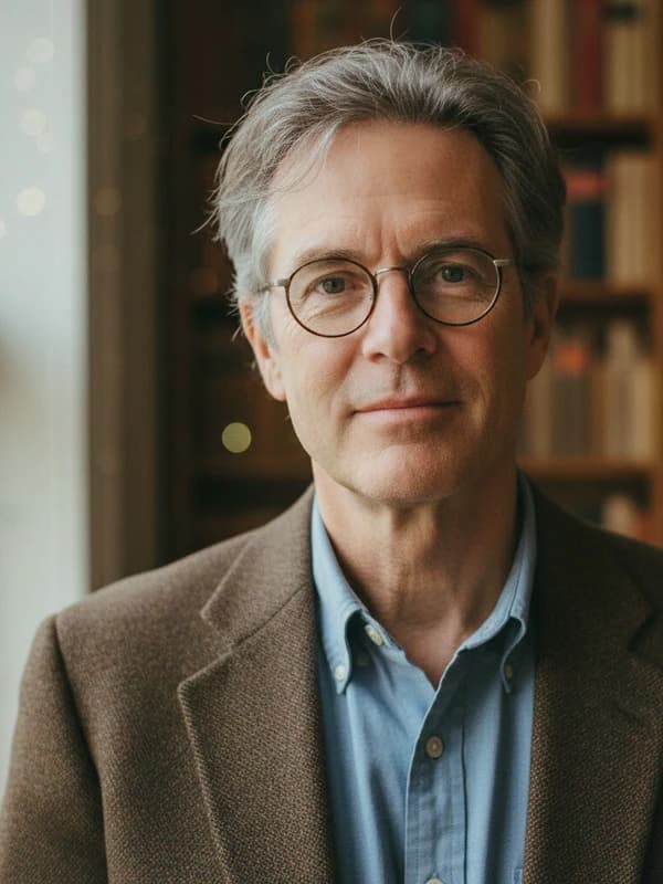 Author Portrait AI headshot example