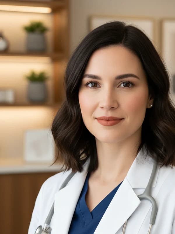 Healthcare AI headshot example