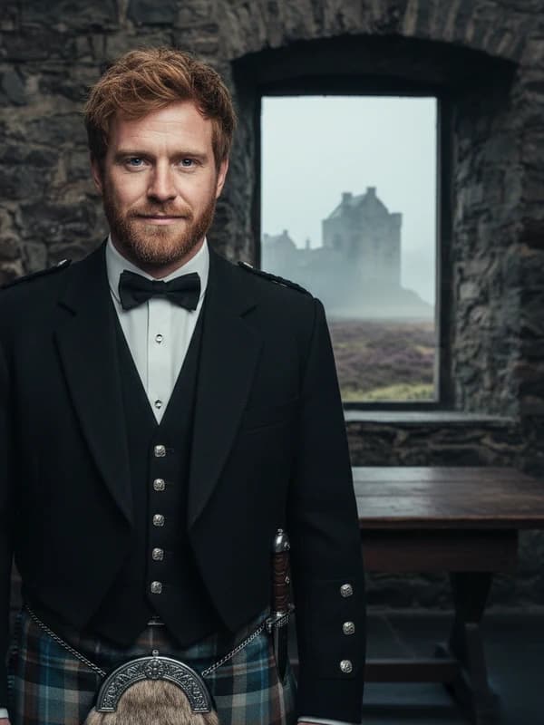 Scottish Highland AI headshot example