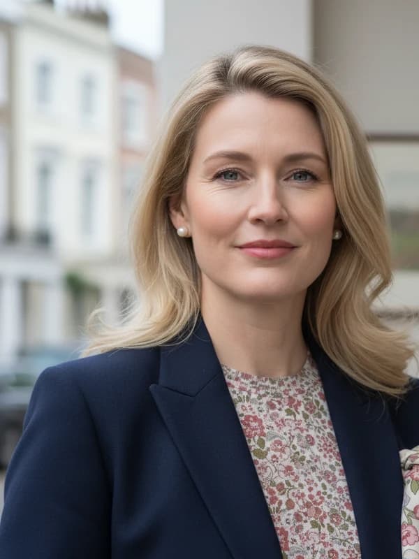 Sloane Ranger AI headshot example