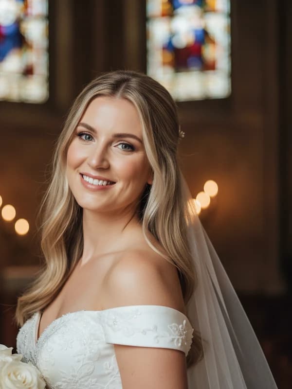 Wedding Preview AI headshot example