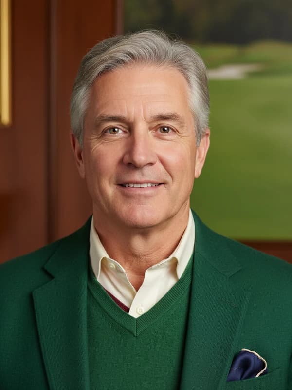 Golf Club Heritage AI headshot example