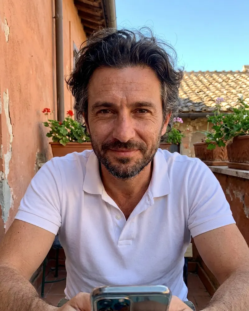 Il selfie da cui è partito Marco
